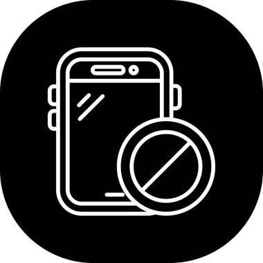 Vektör Mobil simge illüstrasyonu