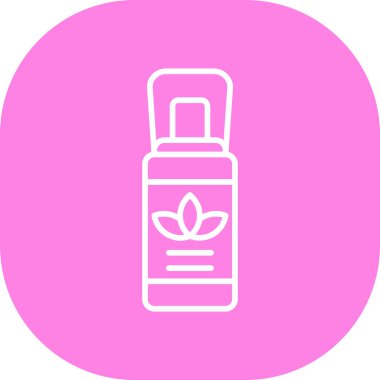 Bir yağ şişesinin vektör çizimi