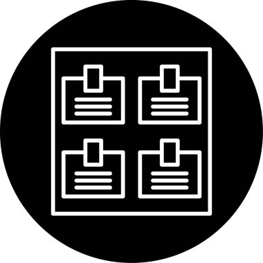 Web ve mobil ikon vektör illüstrasyonu