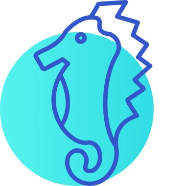 hayvan simgesi vektör illüstrasyonu