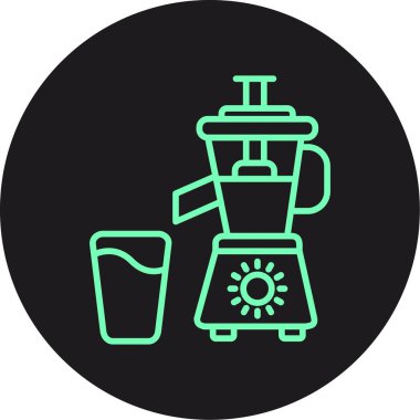 İllüstrasyon kahve makinesi ico