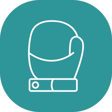 Modern ikonun çizim vektörü grafiği. spor, spor, spor, spor, spor vs. için uygun.