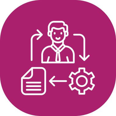 seo modern simgesinin vektör illüstrasyonu