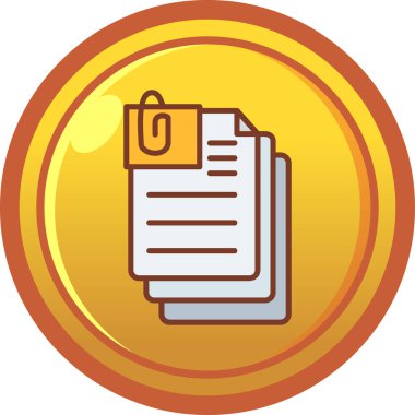 dosya dizini simgesi, basit vektör illüstrasyon tasarımı