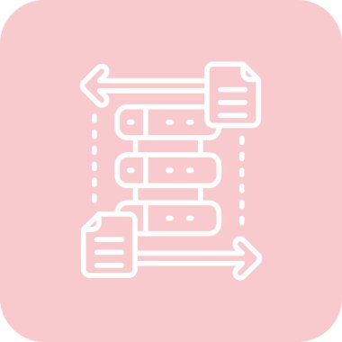 seo modern simgesinin vektör illüstrasyonu