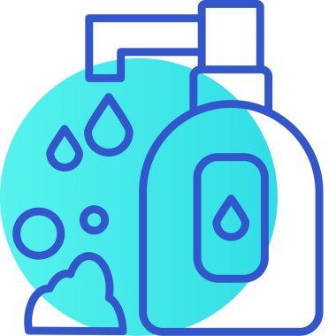 Su damlası. Basit resimleme