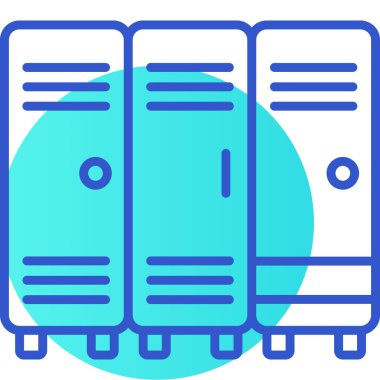 sunucu web simgesi, basit vektör illüstrasyonu