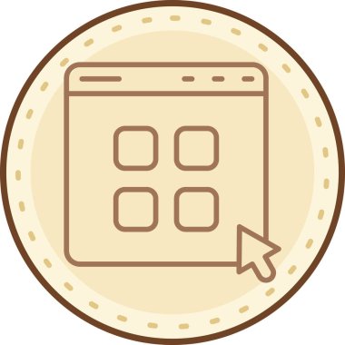 Bir dolar ile kredi kartının vektör çizimi