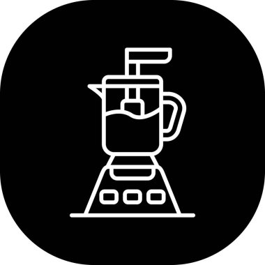 Vektör Kahve Simgesi illüstrasyonu