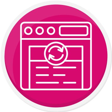 Modern b 'nin vektör illüstrasyonu