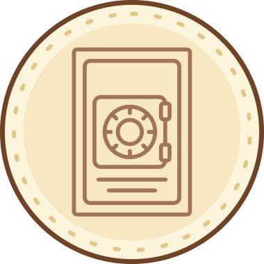 Sikke Simgesi vektör illüstrasyonu