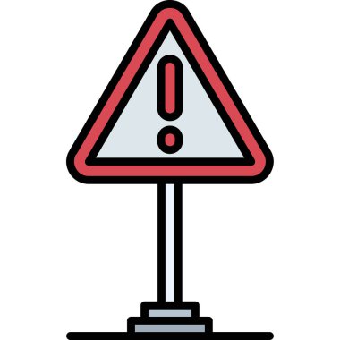 trafik sinyal vektörü simgesi