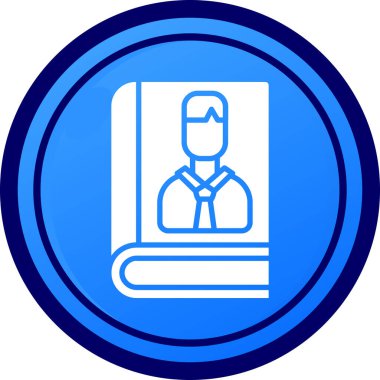 Kitabı ve kitabı olan bir iş adamı.