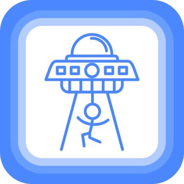 Bir bina simgesinin vektör illüstrasyonu