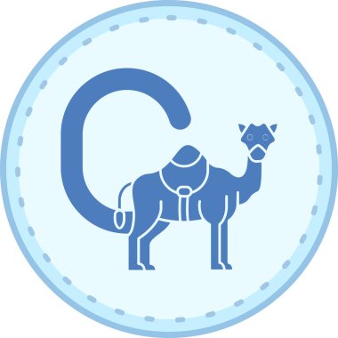 camel web icon vector illustration
