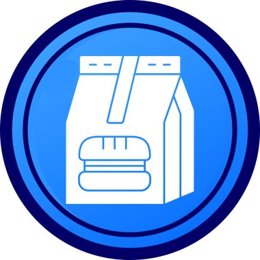 Bir araba simgesinin vektör illüstrasyonu