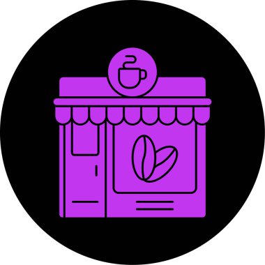 Vektör Kahve Simgesi illüstrasyonu