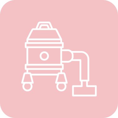 robot. Web simgesi basit illüstrasyon