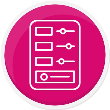 seo modern simgesinin vektör illüstrasyonu