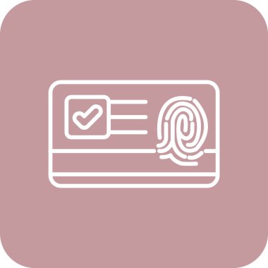 Liste vektör simgesini kontrol et