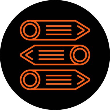 ok simgesinin vektör illüstrasyonu