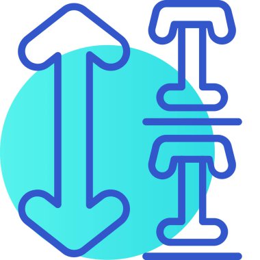 Ok. Web simgesi basit illüstrasyon