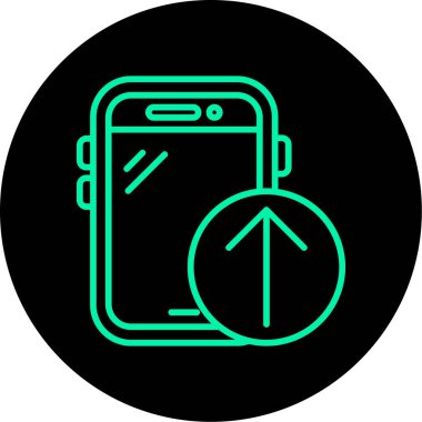 vektör izleme simgesi illüstrasyonu