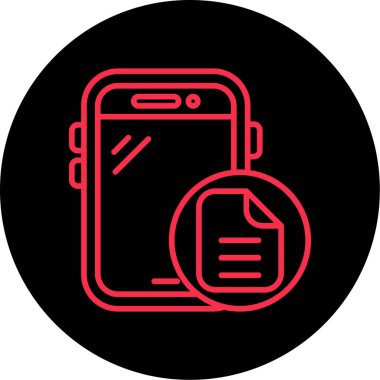 hareket eden telefon vektör çizim