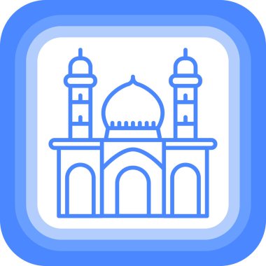 Cami simgesi, vektör resimleme