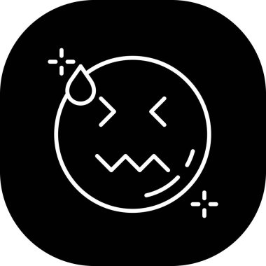 Modern b 'nin vektör illüstrasyonunda ateşten yoksun simge