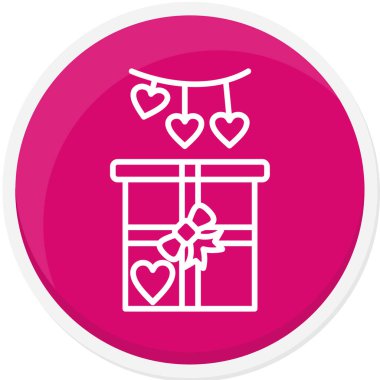 hediye kutularının vektör simgesi