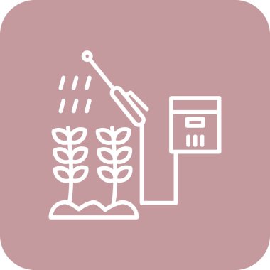 bitki simgesi, modern vektör çizimi tasarımı