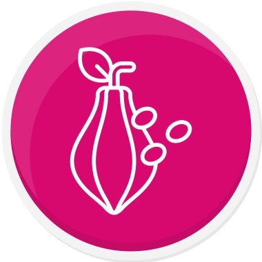 Gıda simgesinin vektör illüstrasyonu