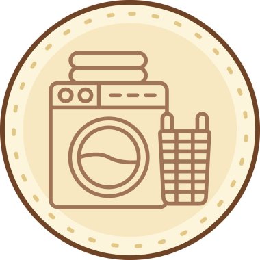 Modern bir simgenin vektör illüstrasyonu