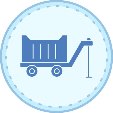 Sepet ikonu vektör illüstrasyonu