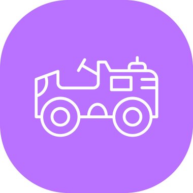 Ateş simgesinin vektör illüstrasyonu