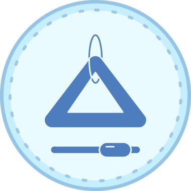 Benzersiz kumaş vektör çizgisi simgesi