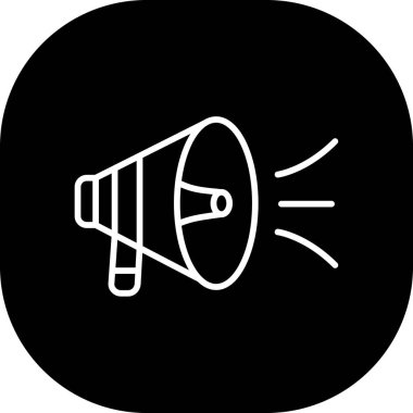 vektör sözcüsü Simgesi illüstrasyonu