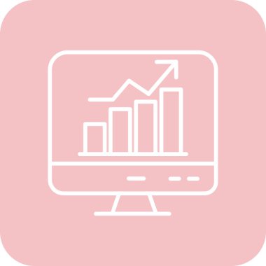 seo modern simgesinin vektör illüstrasyonu