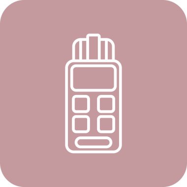 Modern b 'nin vektör illüstrasyonu eksik simgesi