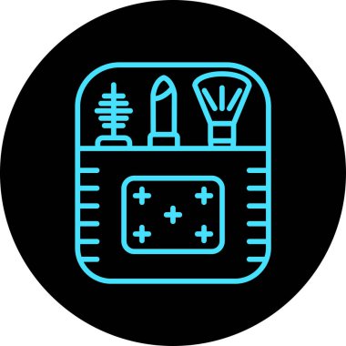 Tıbbi bir simgenin vektör illüstrasyonu