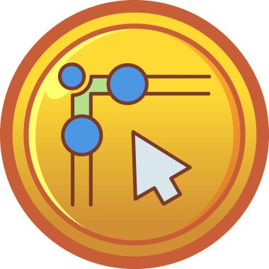 şebeke. Web simgesi basit illüstrasyon