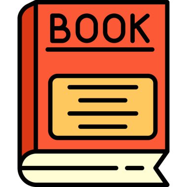 Kitap eğitimi simgesi - özet biçimi