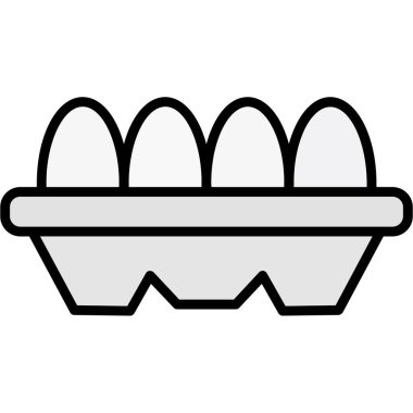 Yemek ikonu. vektör illüstrasyonu