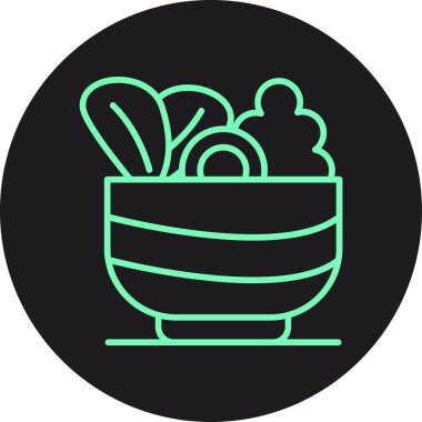 Benzersiz kase vektör simgesi