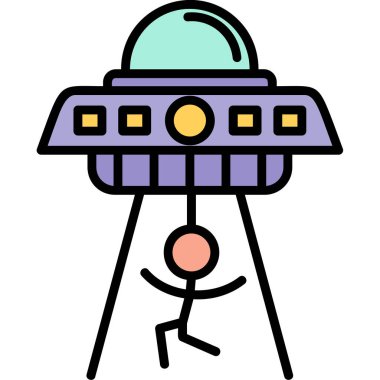 Oyun parkı simgesi. Oyun alanı vektör simgesi izole edilmiş düz oyun alanı salıncağı