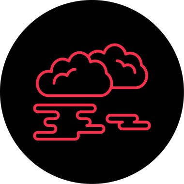 Beyaz grup üzerinde izole edilmiş bulut simgesi