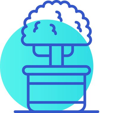 Bulut hesaplama. simge tasarımı