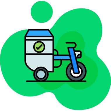 teslimat scooter simgesi