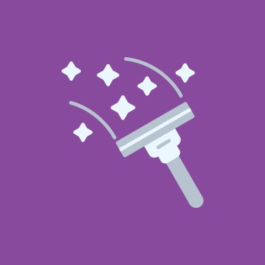 boya silindiri simgesi, vektör illüstrasyonu